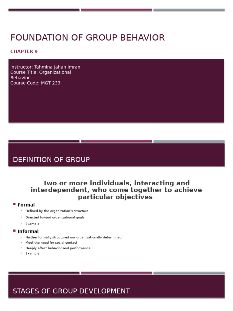 Understanding Group Behavior Dynamics | PDF | Social Stigma | Conformity