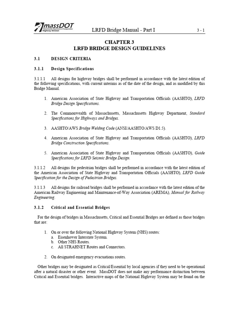 LRFD Bridge Design Guidelines Overview | PDF | Deep Foundation | Corrosion