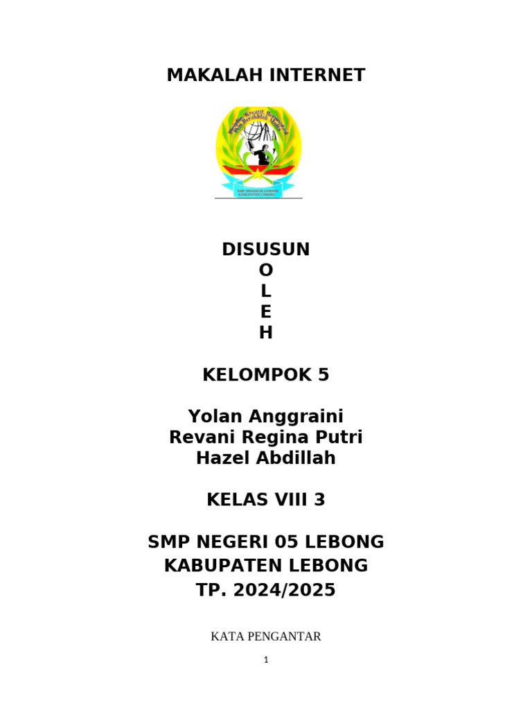 Fasilitas Internet dalam Kehidupan Sehari-hari | PDF