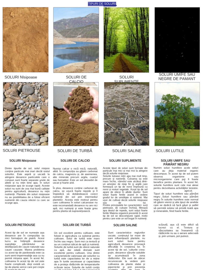 Strat de Tipuri de Sol | PDF