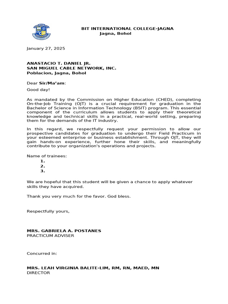 cableletter-requesting-ojt-grade-2025-pdf