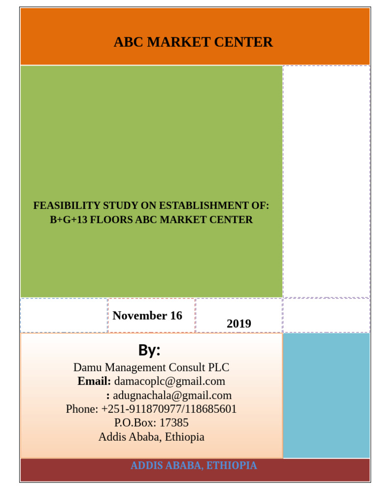 ABC Market Center Feasibility Study | PDF | Mixed Use Development ...