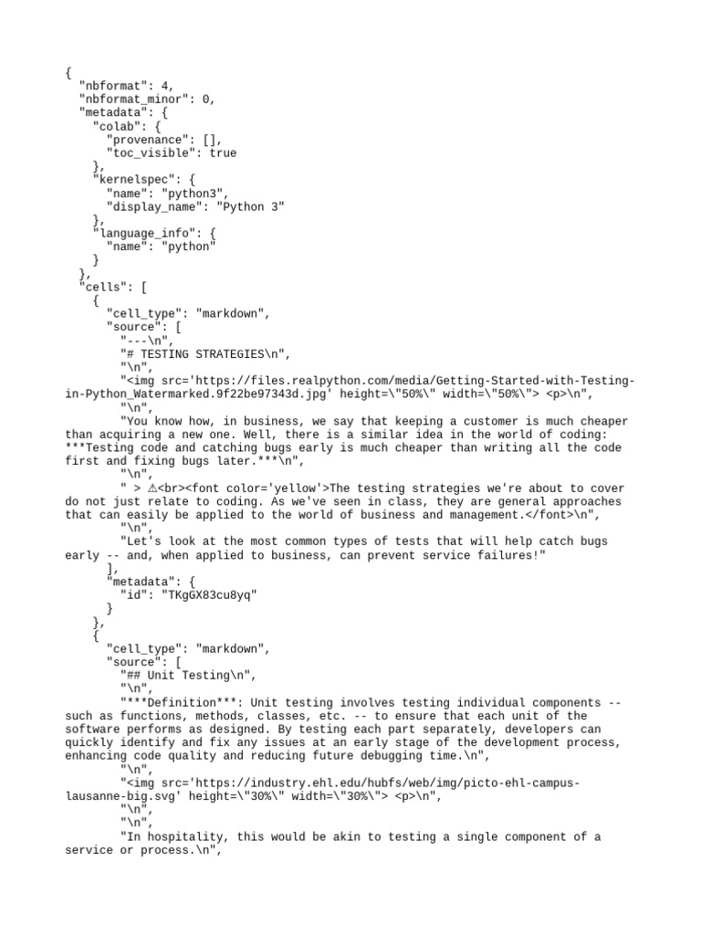 Testing Strategies in Coding | PDF | Software Testing | Software