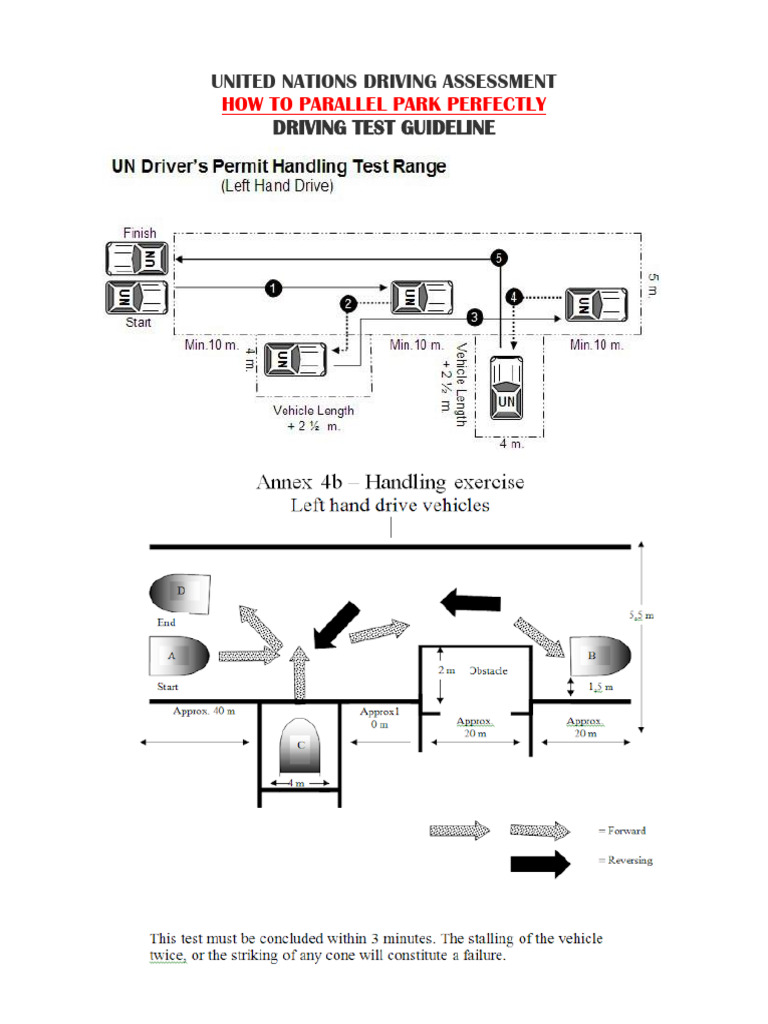 UN Driving Assessment Guidelines | PDF | Traffic | Transport