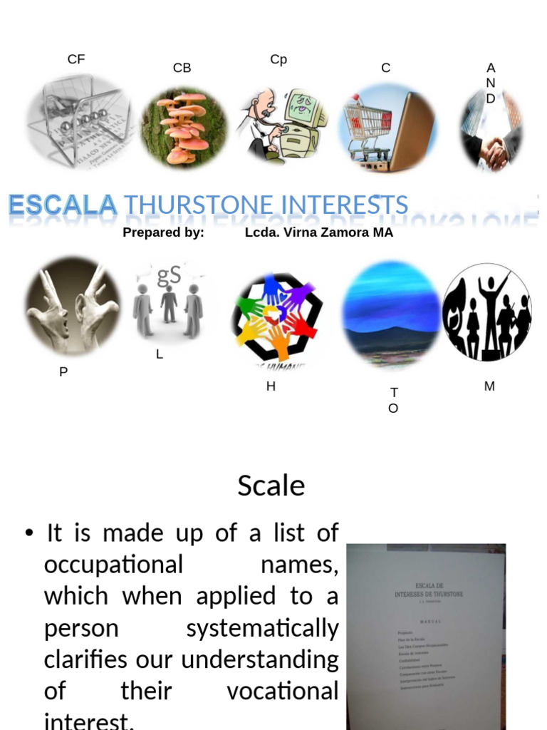 Thurstone's Scale of Interests (1) (1) | PDF | Attitude (Psychology ...