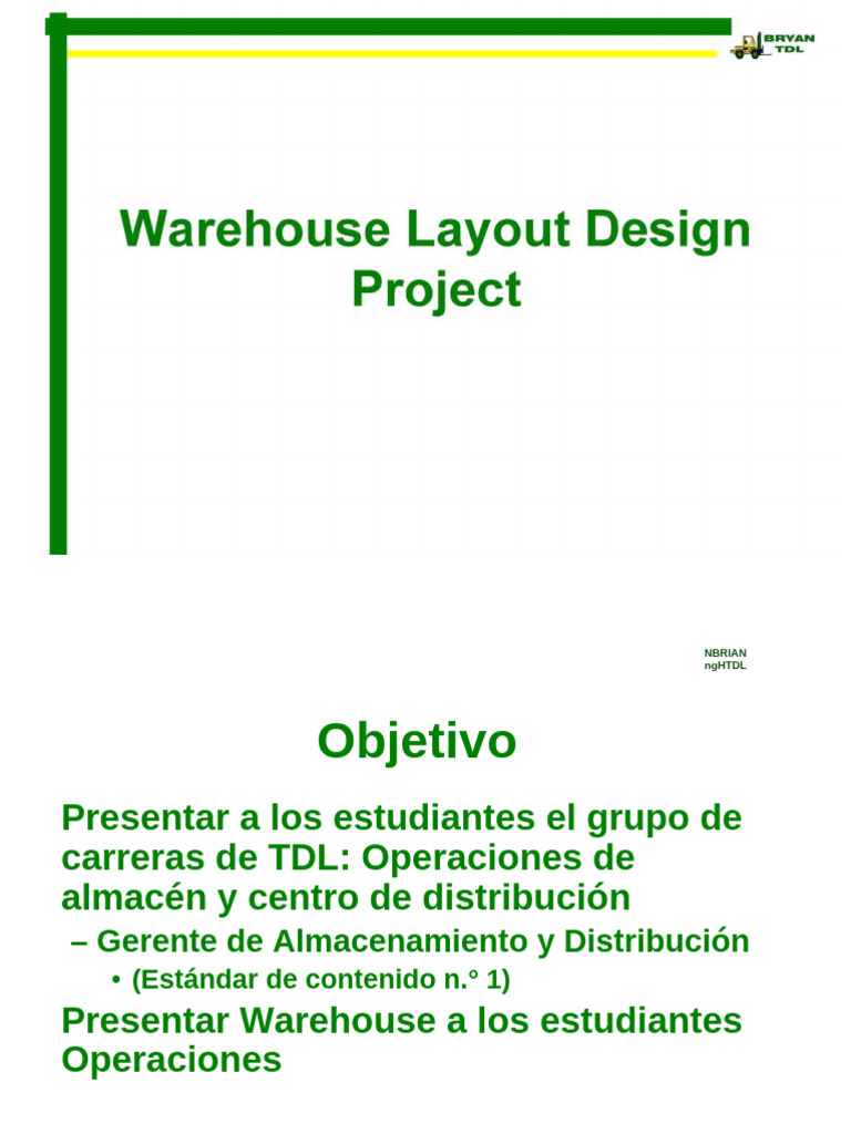Diseño de Layout de Almacén | PDF | Almacén | Máquina elevadora