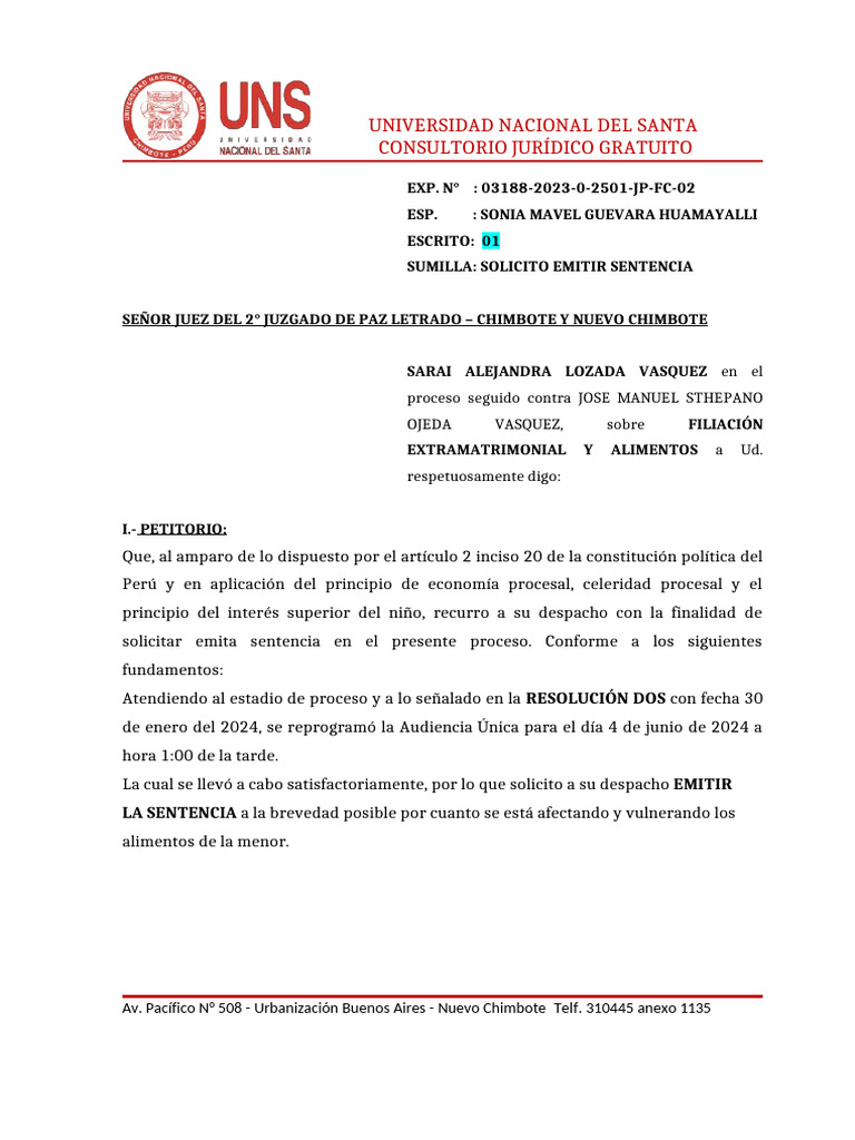 Emitir Sentencia | PDF | Gobierno | Judicaturas