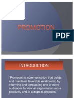 Promotion