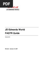 JDE World FASTR A91