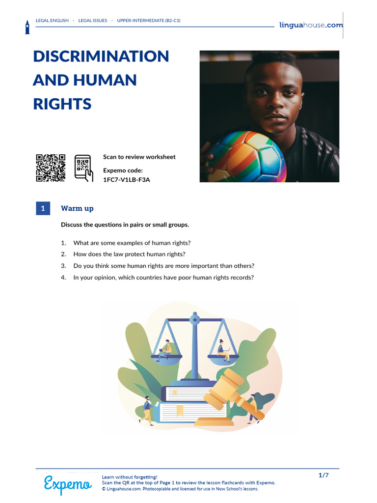 Discrimination and Human Rights Guide | PDF | European Convention On ...
