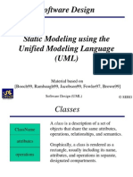 Software Design: Material Based On (Booch99, Rambaugh99, Jacobson99, Fowler97, Brown99)