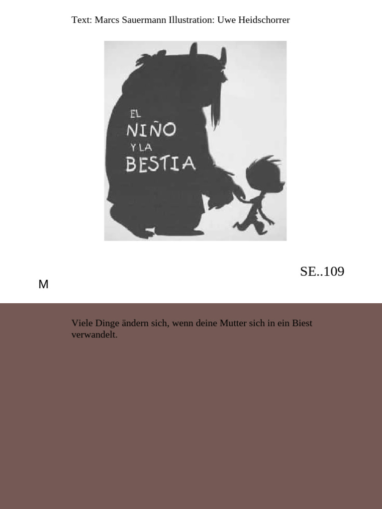 Der Junge Und Das Biest | PDF