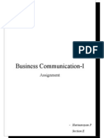 Business Communication