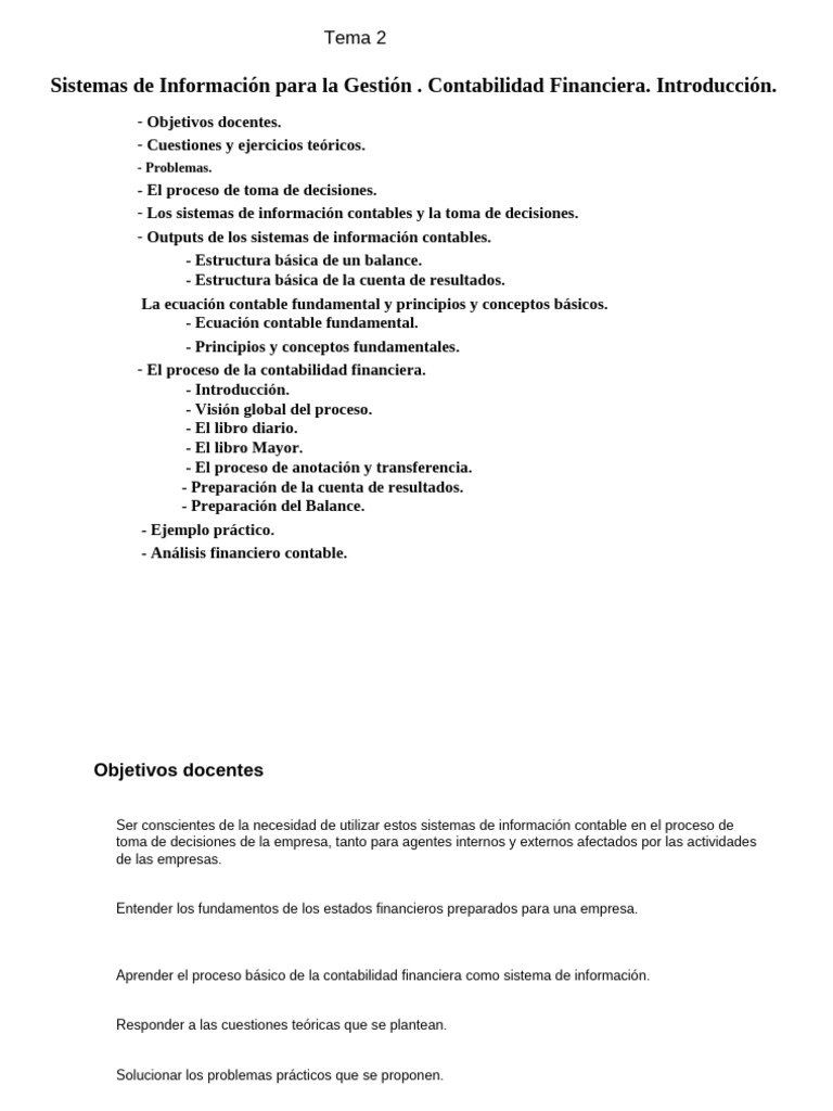 Contabilidad Financiera y Toma de Decisiones | PDF | Contabilidad ...