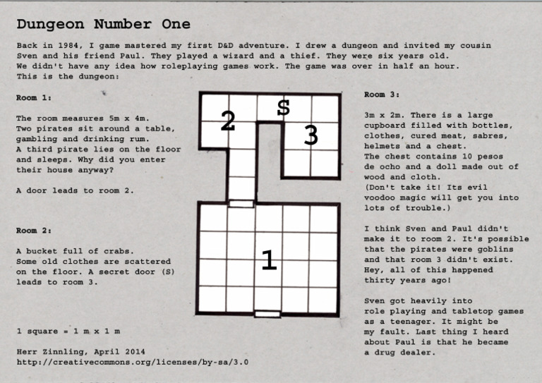 Herr Zinnling - Dungeon Number One | PDF