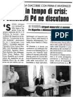 Il Lavoro in Tempi Di Crisi: I Candidati PD Ne Discutono