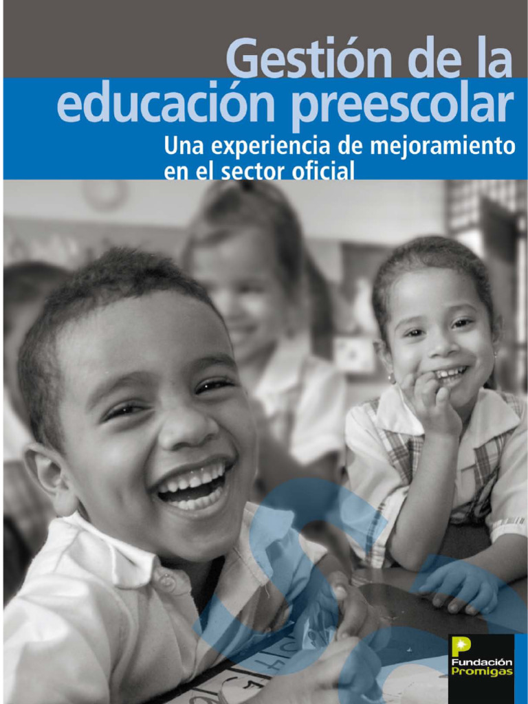 Gestion de La Educacion Preescolar | PDF | Educación de la primera ...