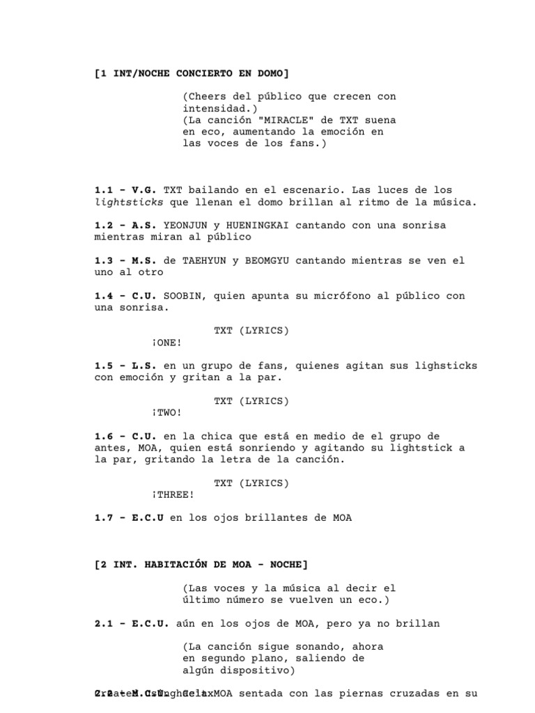 Five Stars Script Draft 2 | PDF