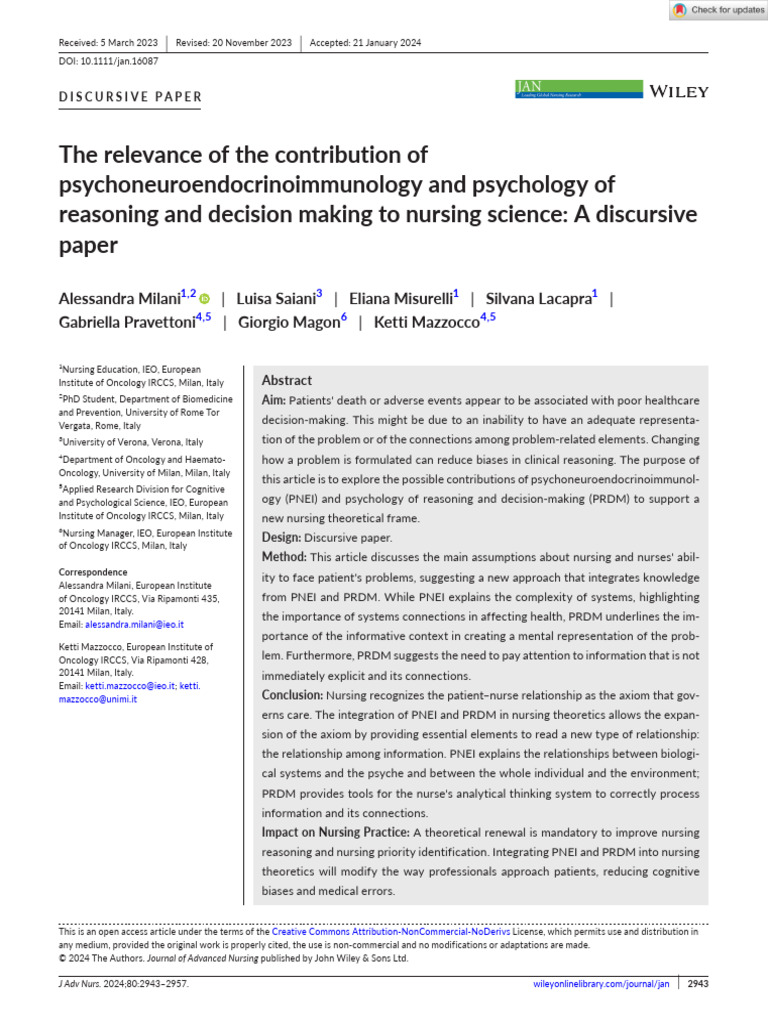 The Relevance Of The Contribution Of Psychoneuroendocrinoimmunology And Photo Inspiration