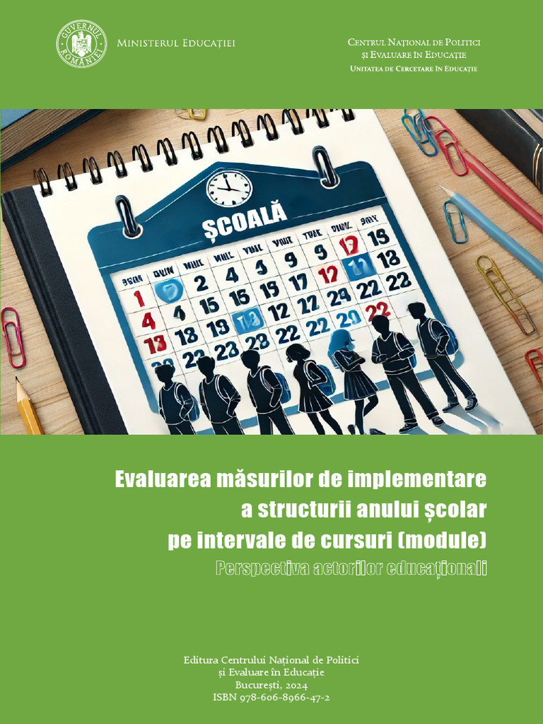 Raport Structura Anului Scolar Pe Module | PDF