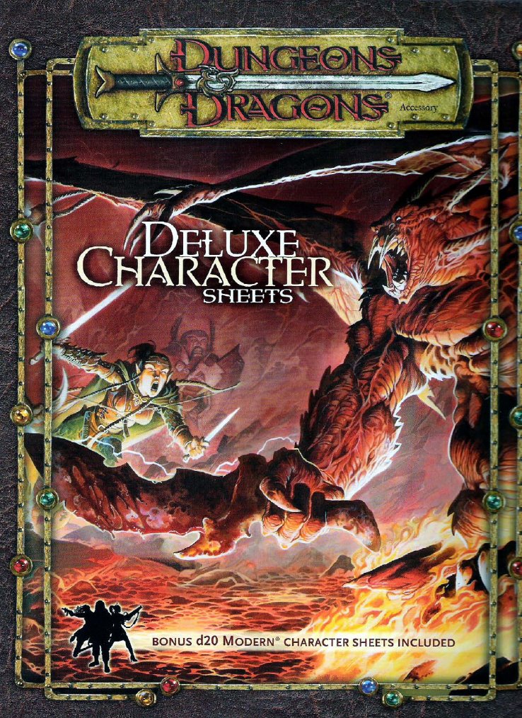 D D 3 5 Deluxe Character Sheets Pdf