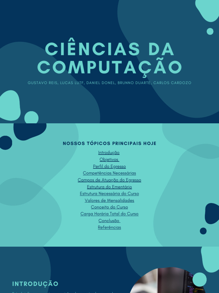 Guia Completo do Curso de Ciência da Computação | PDF | Informática ...