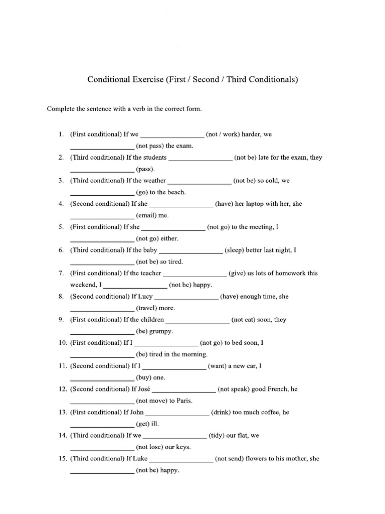 Conditionals 2ESO | PDF