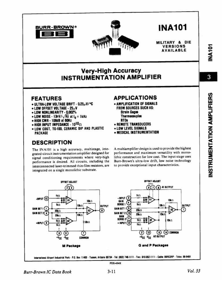 INA101HP | PDF