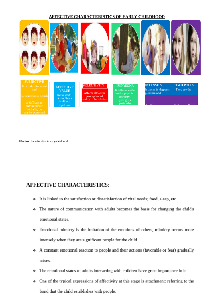 Affective and Psychomotor Traits in Childhood | PDF | Affect ...
