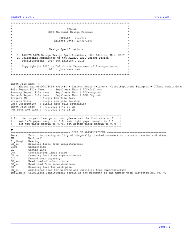 CTAbut | PDF | Concrete | Deep Foundation