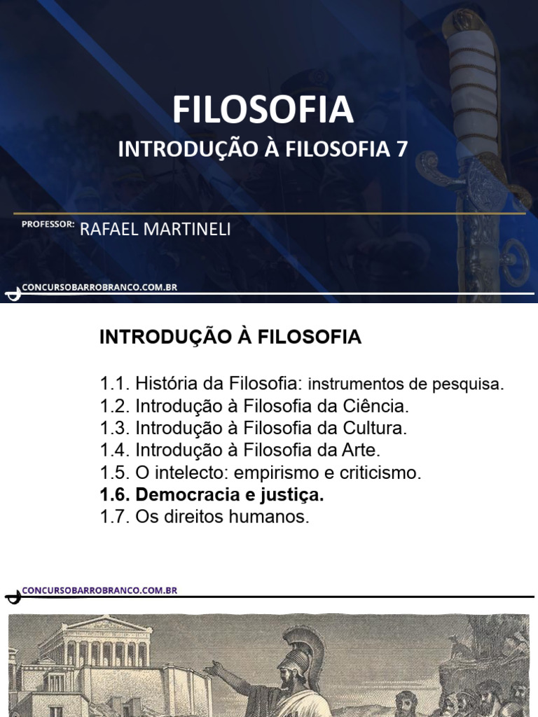 7 - Filosofia - Introdução À Filosofia 7 | PDF
