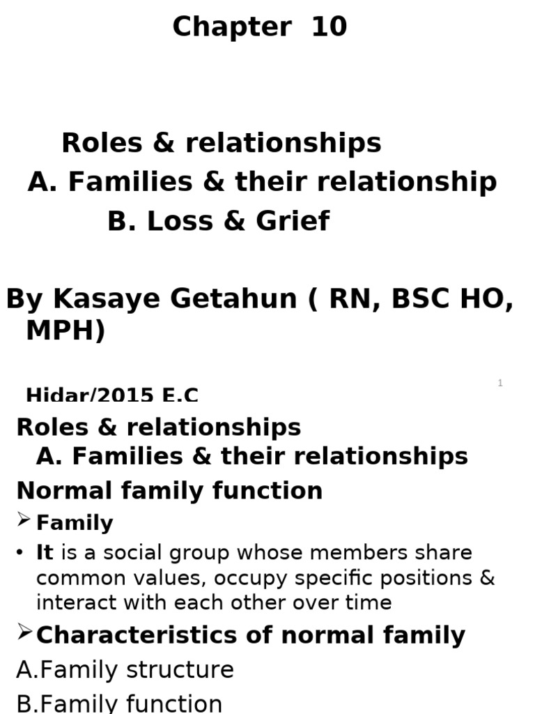Family Dynamics and Grief Management | PDF | Grief | Family