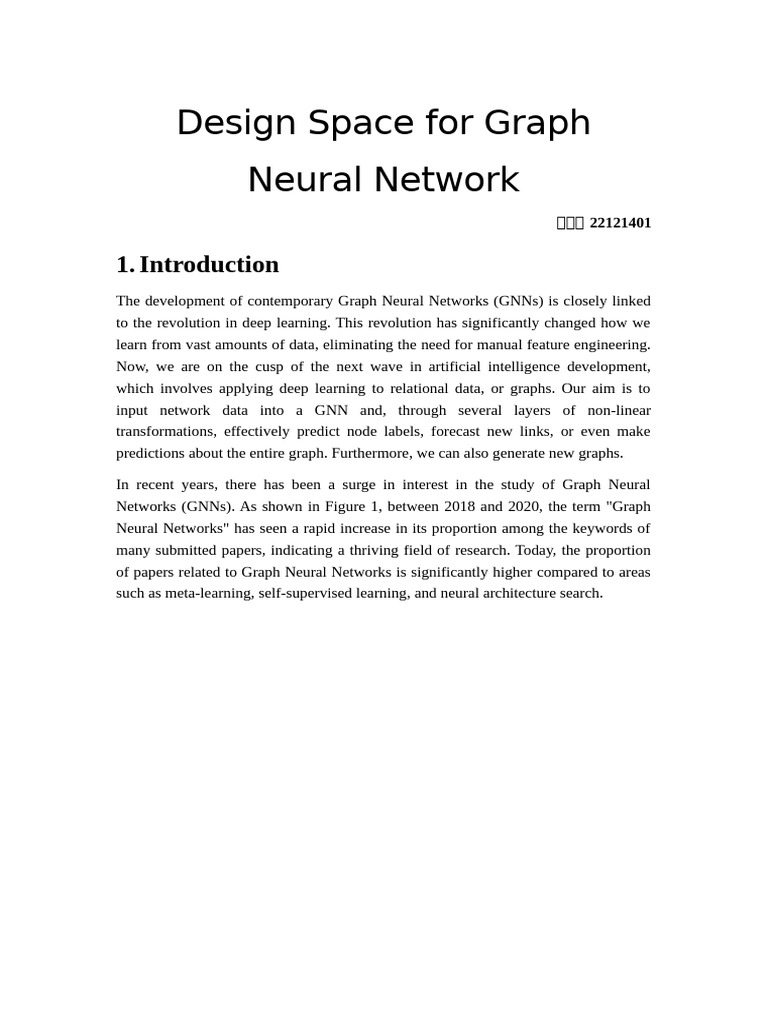 Exploring GNN Design Space and Tasks | PDF | Applied Mathematics ...