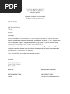 Absent Excuse Letter for Not Attending Class