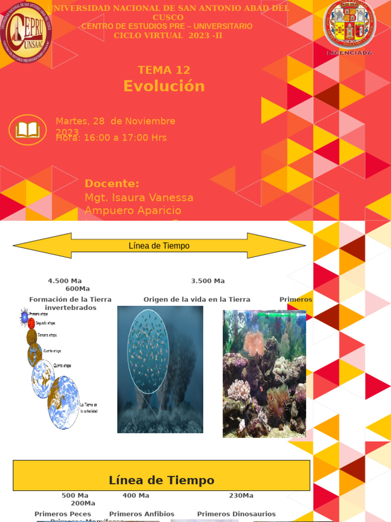 Teorías sobre la Evolución y Origen de la Vida | PDF | Evolución | Biología