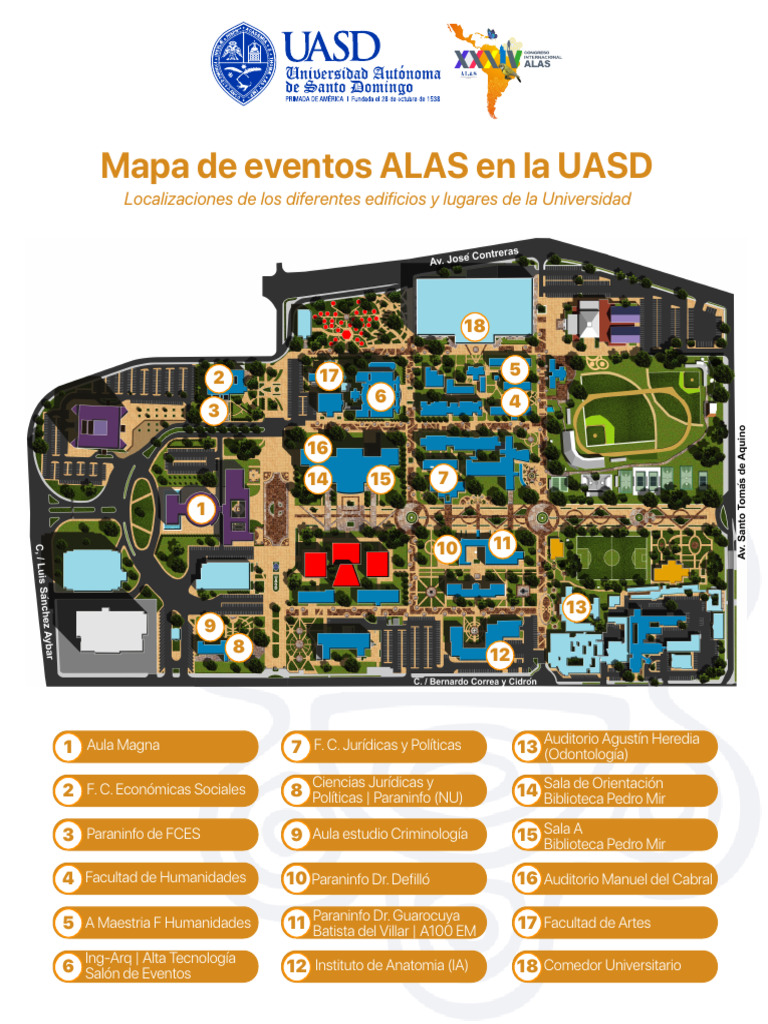 Mapa de Eventos en la UASD | PDF