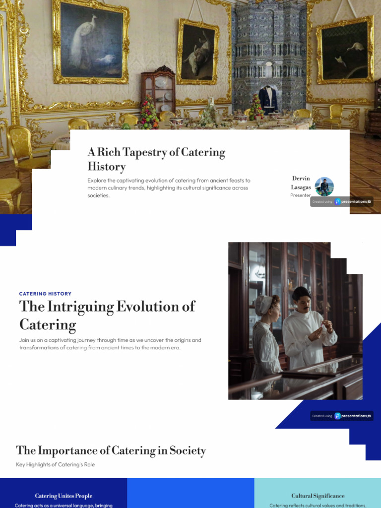 A Comprehensive History of Catering | PDF