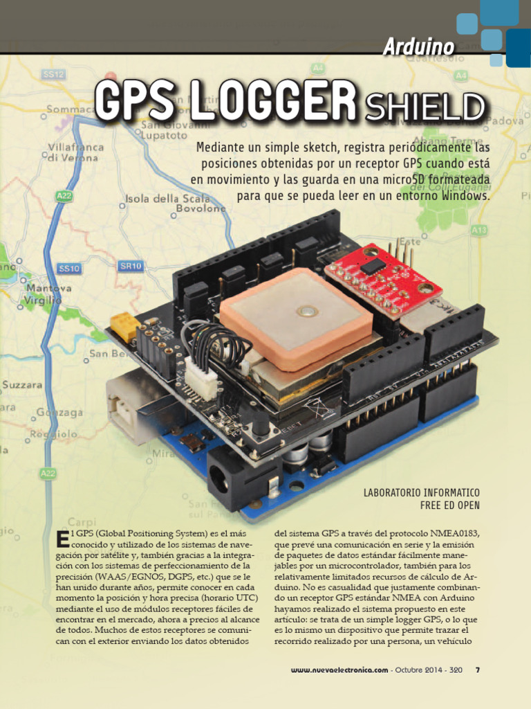 Logger GPS con Arduino y microSD | PDF | Sistema de Posicionamiento ...