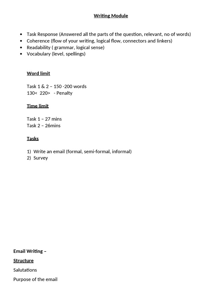 writing module edited | PDF