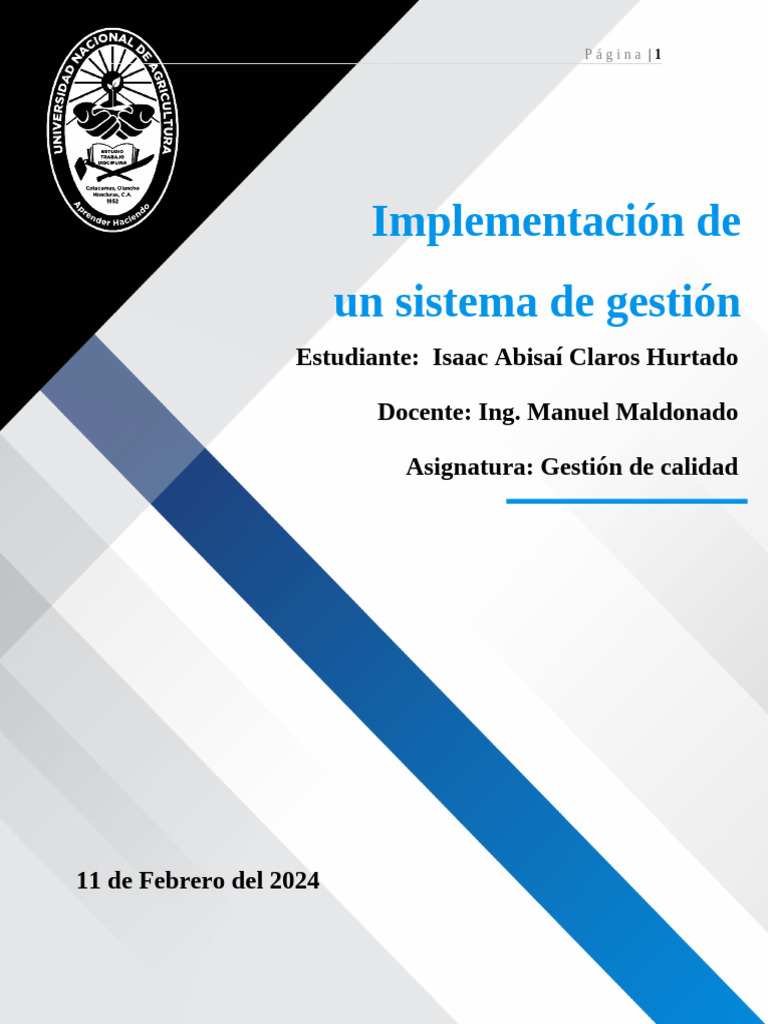 Pasos para Implementar un SGC ISO 9001 | PDF | Sistema de manejo de ...