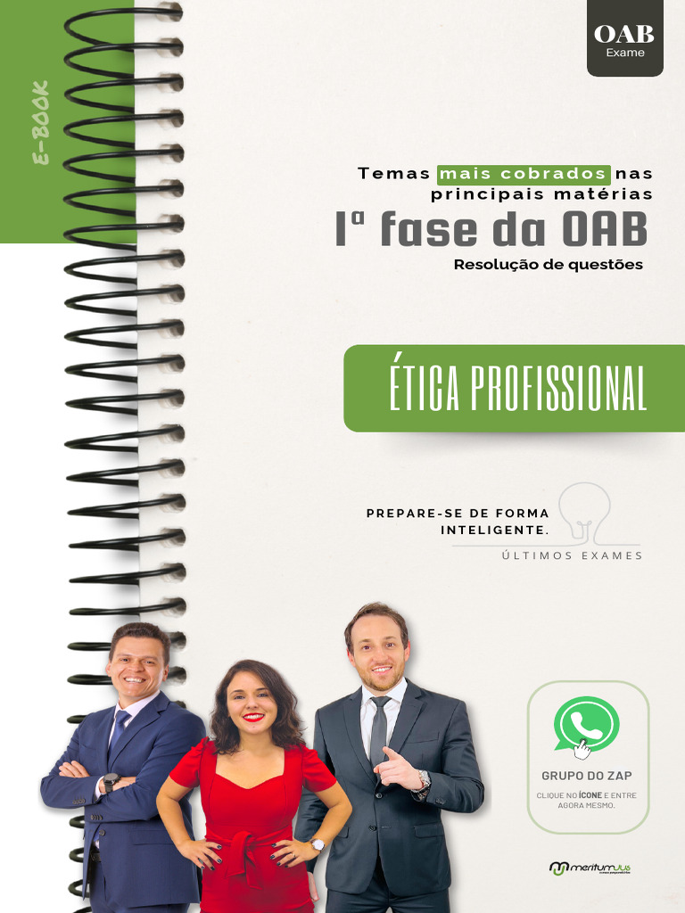 Temas e Questões OAB: Ética Profissional | PDF | Advogado | Crimes