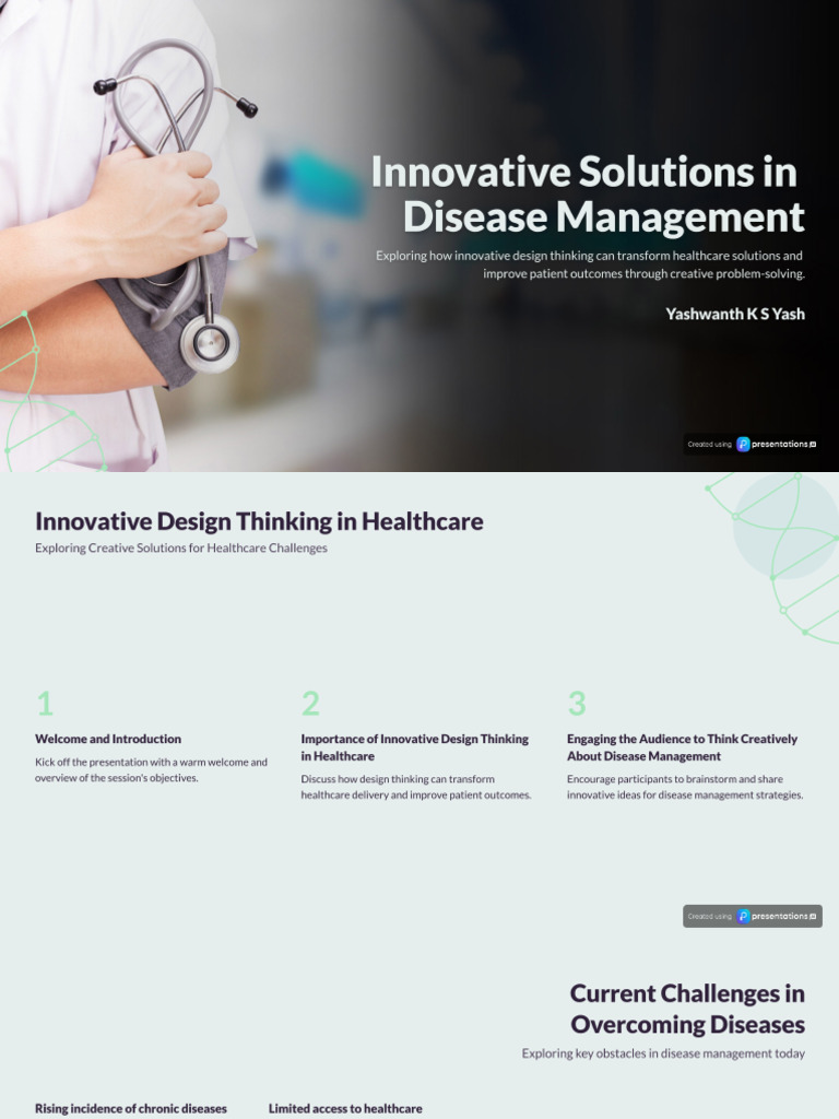 Overcoming Diseases Through Innovative Design Thinking | PDF