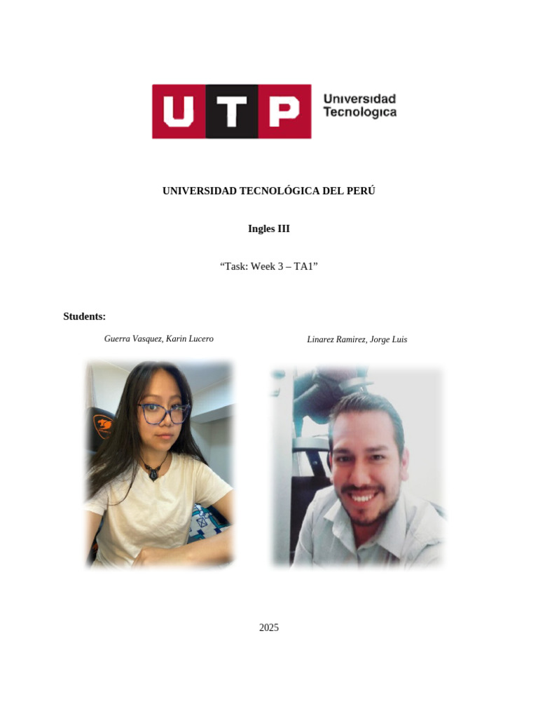 My Old School Days - Task Week 3 | PDF