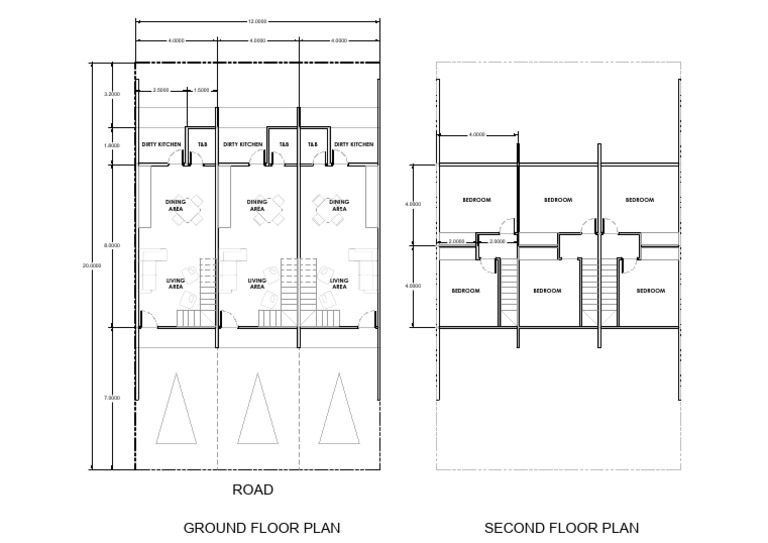 Floor Plan for Residential Building | PDF