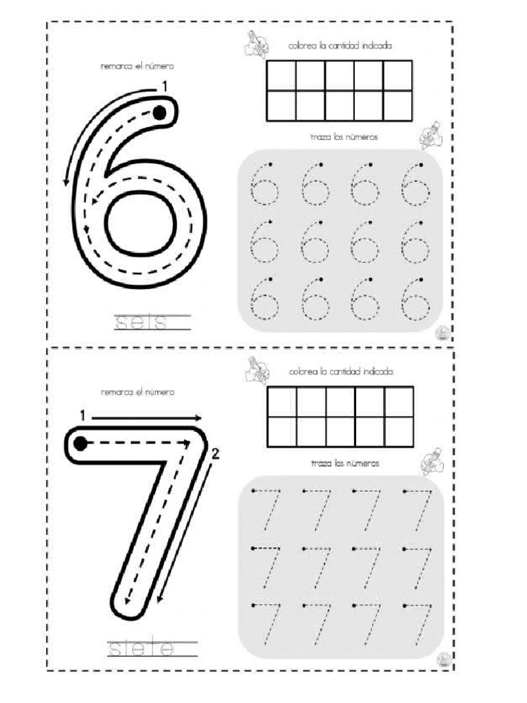 Números 6-7 | PDF