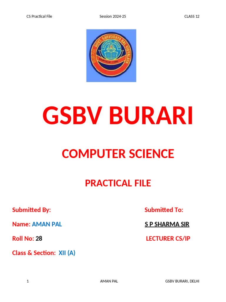 Practicle File 1 | PDF | Table (Database) | Sql
