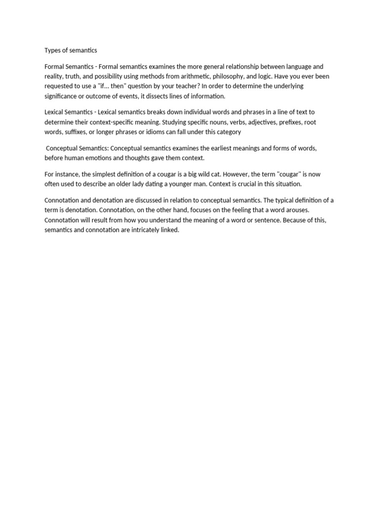 Types of semant-WPS Office | PDF