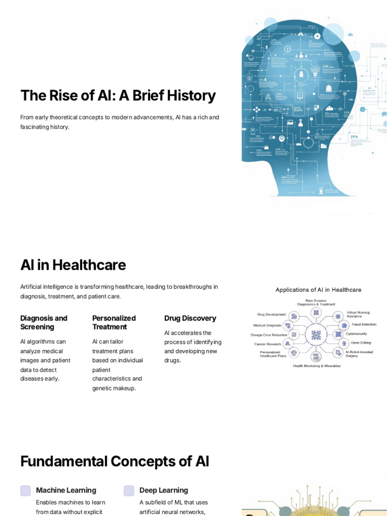 The Rise of AI A Brief History | PDF | Artificial Intelligence ...