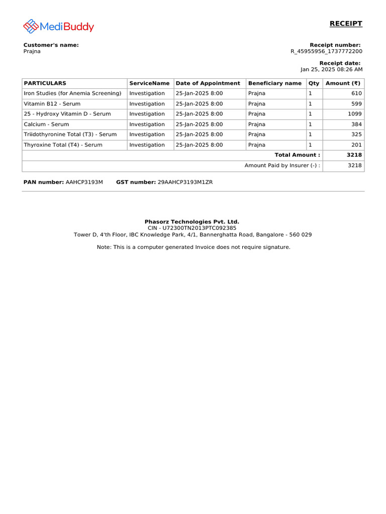 Preventive Health Checkup Pdf