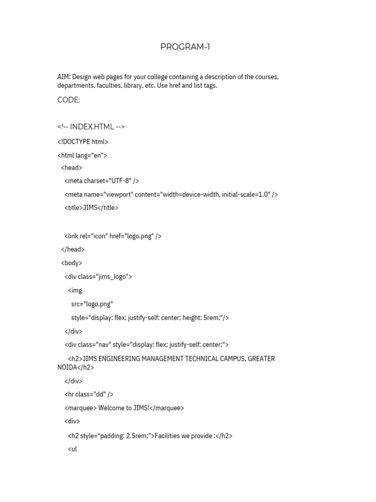 Web-Tech LabFile - PDF 20250131 105625 0000 | PDF | Entrepreneurship ...